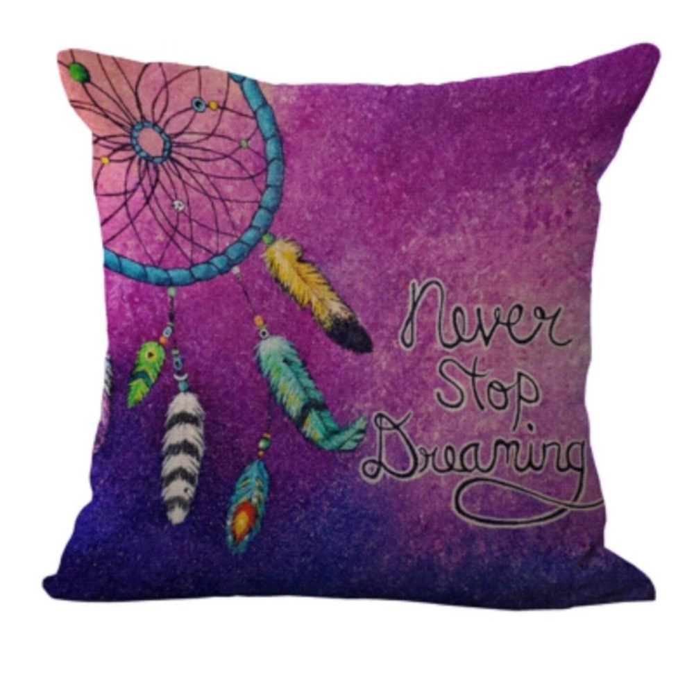 Never Stop Dreaming Throw Pillow